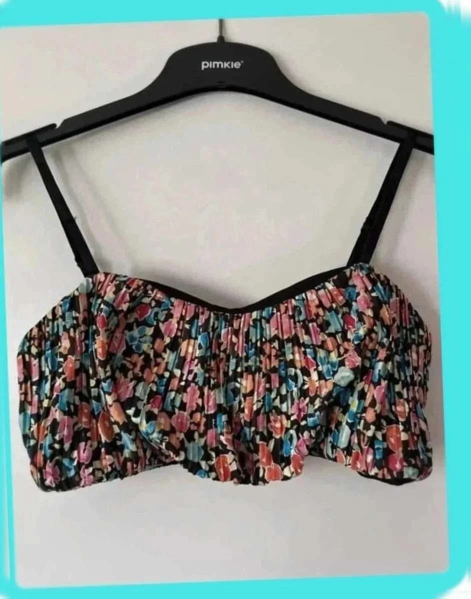 Crop top fleuri Pimkie